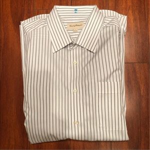 Tommy Bahama Stripped Button Down Dress Shirt